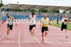 Senior mens 200 metres, Northern Championships, Sport City, Manchester. Photo: David T. Hewitson/Sports for All Pics
